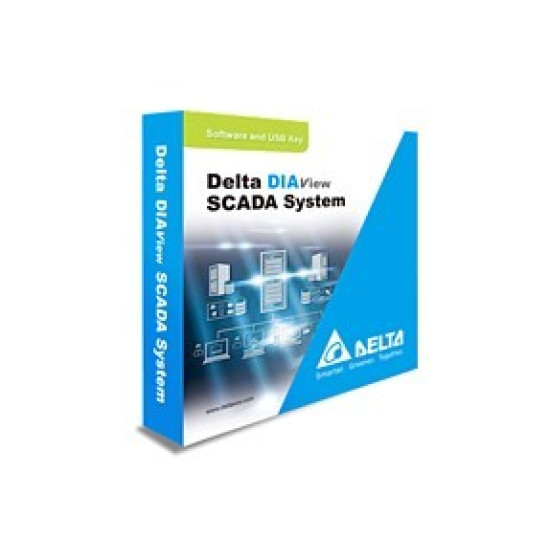 Scada szoftver - Client / Server 5 kliens, 1000 tag, USB kulcs