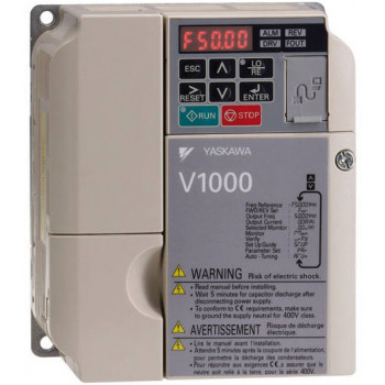 400V 3Fázis  ND: 4,1 A / 1,5 kW, HD: 3,4 A / 1,1 kW, IP20