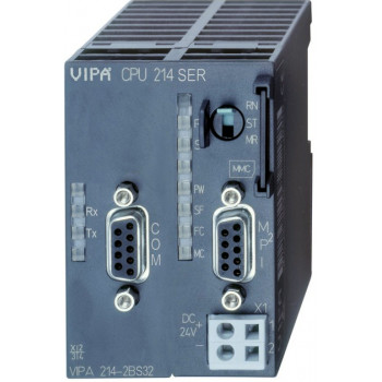 CPU 214SER RS485 - 96kB, MPI, RS485,PtP:ASCII, STX/ETX, 3964®, USS Master, 