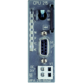 CPU 215 - 128kB, RS485 - MPPI, MMC kártya max. 32 modul