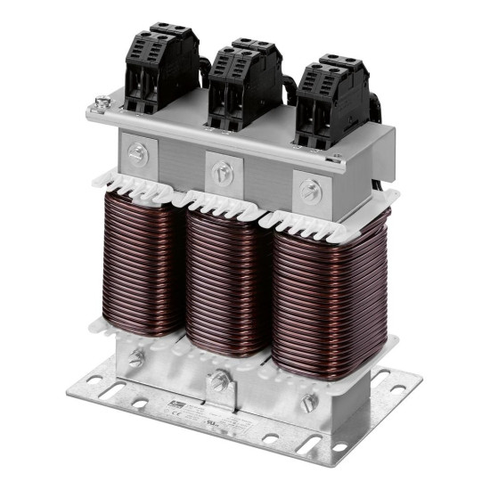 DC fojtótekercs - 60A 400V 3Fázis - Használható: VFD300xxxx43 frekihez DC fojtótekercs - 60A 400V 3Fázis - Használható: VFD300xxxx43 frekihez