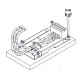 Felfogató adapter - Egyoldali motor + Táp kábel bekötéshez (Frame C) Felfogató adapter - Egyoldali motor + Táp kábel bekötéshez (Frame C)