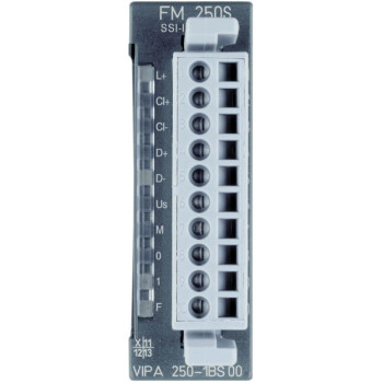 FM 250S - SSI module - 1 csatorna RS422 12/24bit Direkt táplálás, Átvitel 