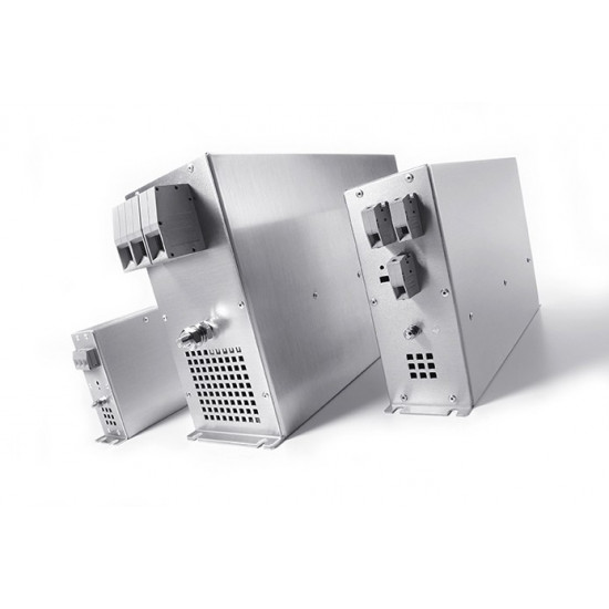 Hálózati zavarszűrő CIMR-LC4F0015, 0018. EN61800-3 C1 osztályú, 25 Amp.
