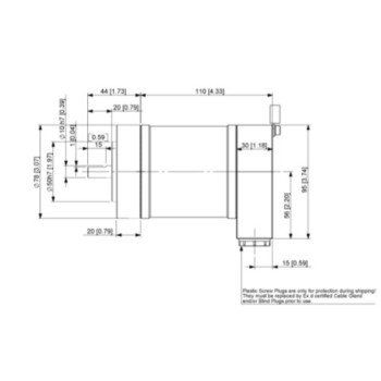 Jeladó abszolút  ATEX 21, teng.10mm, Ház D=78 mm,  Profinet komm., IP65 (67)