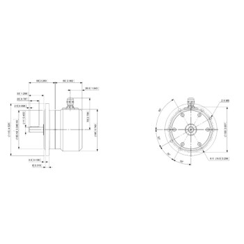 Jeladó rozsdament. 316L ház IP67, tömör teng. d=11mm, HTL, 4,5-30 VDC,