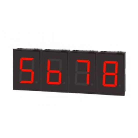 Kijelző Red-RS485 komm.12-24VDC Kijelző Red-RS485 komm.12-24VDC