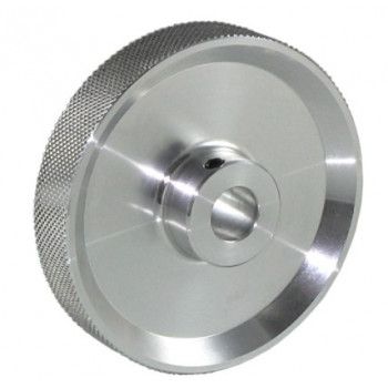 Mérőkerék - 304,8 mm-es - Alumínium, gyémánt mintás felület, 10mm-es tengelyre
