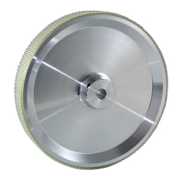 Mérőkerék - 500 mm - PUR bordászott felület - alumínium kerék, 10mm-es tengely