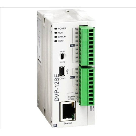 PLC CPU 8 DI / 4 DO Tranzisztor NPN, Ethernet IP, 24VDC PLC CPU 8 DI / 4 DO Tranzisztor NPN, Ethernet IP, 24VDC