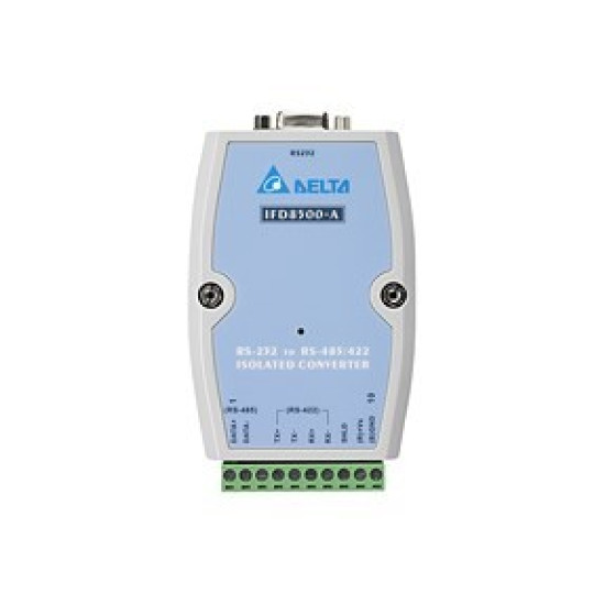 RS232 - RS485/422 konverter, +9~45VDC 0.4W, max.11520bit/sec.,csatl. 9 tűs D-SUB