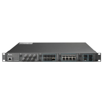 Switch Layer 3 -  8x port 1 Gbit, 6x port 1 Gbit M12, 8x port SFP, 4x port SFP,