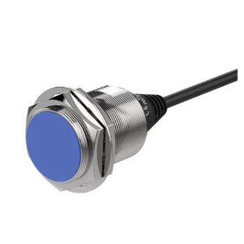 Szenzor-Érz. táv.15mm,NC,átmérő D=30, DC2 12~24V DC, hosszított,síkba szer.,olaj
