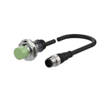 Szenzor-Érz. táv. 8mm,NC,átméro D=18mm,DC2 12~24V DC,IEC,síkba nem ép.