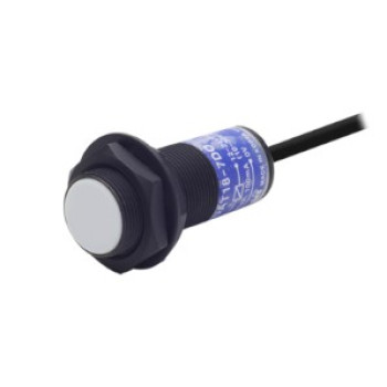 Szenzor - Érzék. táv. 7mm, NC, 2 vez., átm. D=18mm, Táp.12~24V DC, 2m kábel Olaj