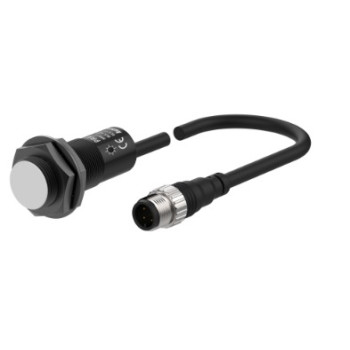 Szenzor - Érzékelési táv. 5mm, NC, 2 vez.,D=18mm, Táp 12-24V DC, Csatlk. kábeles