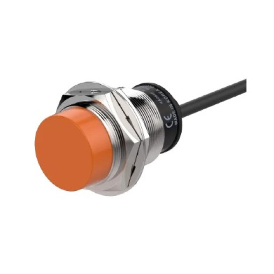 Szenzor - Érzkelési táv. 15mm, PNP, NC, 3 vez.,D=30mm, Táp.12~24V DC, 2m kábelel