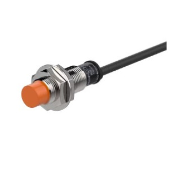 Szenzor - Érzkelési táv. 4mm, PNP, NC, átmérő D=12mm, Táp.12~24V DC, 2m kábelel