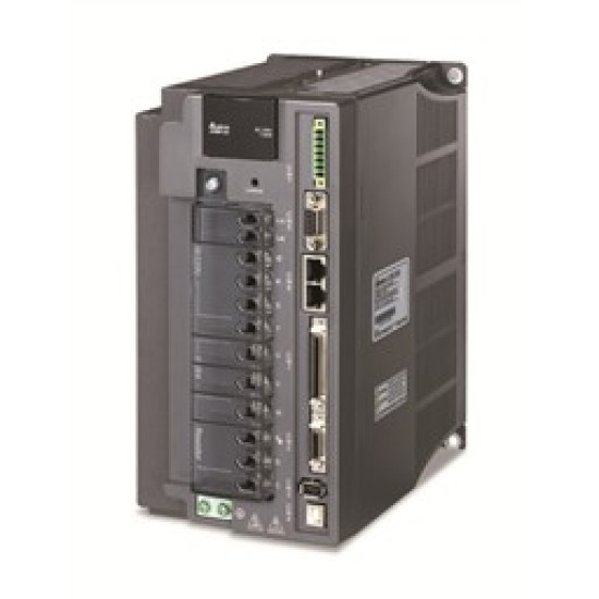 Szervo vezérlő 7,5kW - Impulzus / 0~10V, sebb./pozíció/nyomaték vezérlés,230V/3F Szervo vezérlő 7,5kW - Impulzus / 0~10V, sebb./pozíció/nyomaték vezérlés,230V/3F