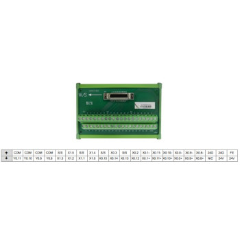 Terminál modul - PLC kifejtő AH08EMC-5A, AH10EMC-5A, AH20EMC-5A modulhoz