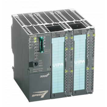 S7 300+ CPU - 314SC DPM (Siemens 314SC/DPM), 24x DI/ 16x DO/ 8x DIO/ 5x AI/ 2xAO