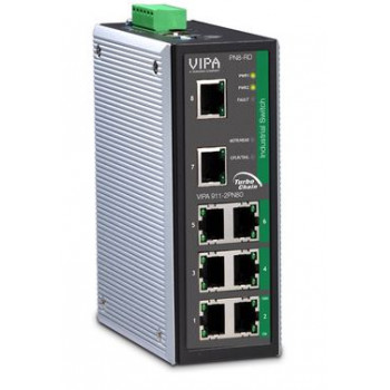 VIPA Menedzselhető ipari switch PN8-RD