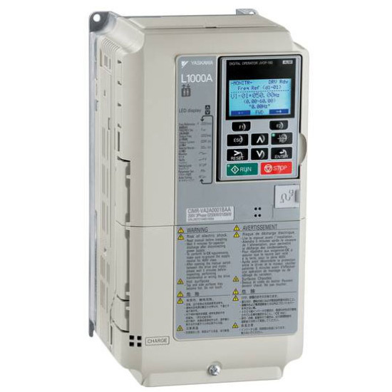 Yaskawa Frekvenciaváltó L1000A-4kW/17,5A 3x230V IP20 Yaskawa Frekvenciaváltó L1000A-4kW/17,5A 3x230V IP20